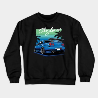 Nissan Skyline R34 Crewneck Sweatshirt